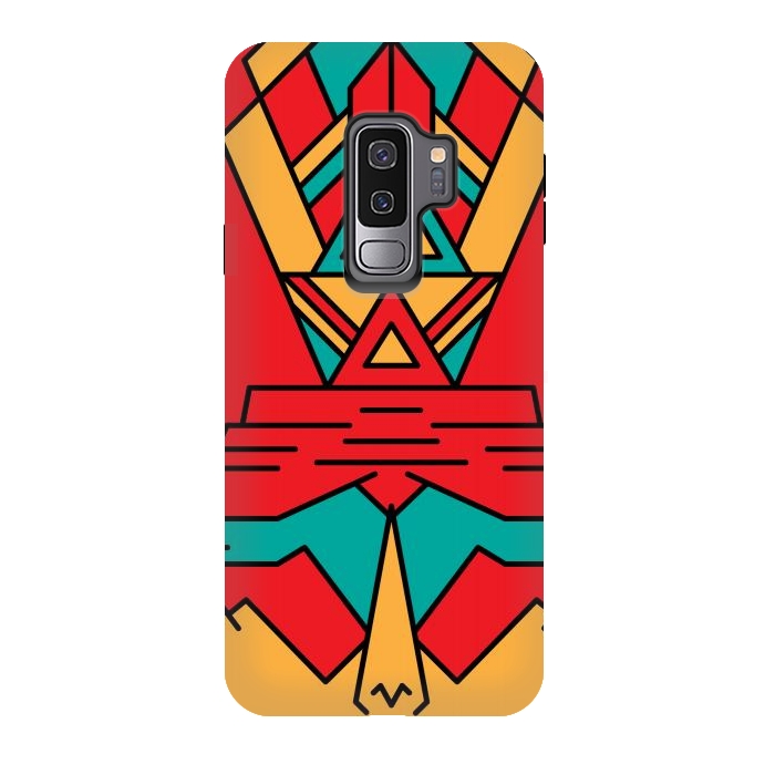 Galaxy S9 plus StrongFit hawaiian aztec by TMSarts
