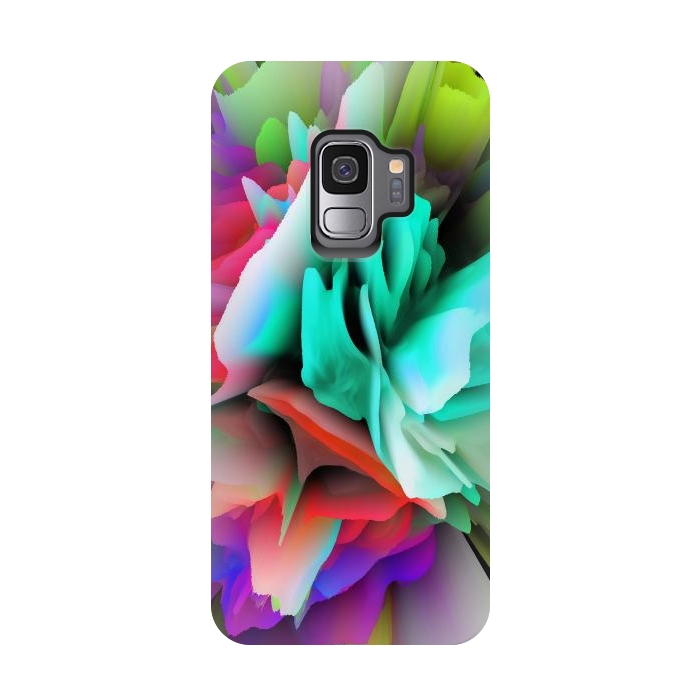 Galaxy S9 StrongFit blooming flower by haroulita