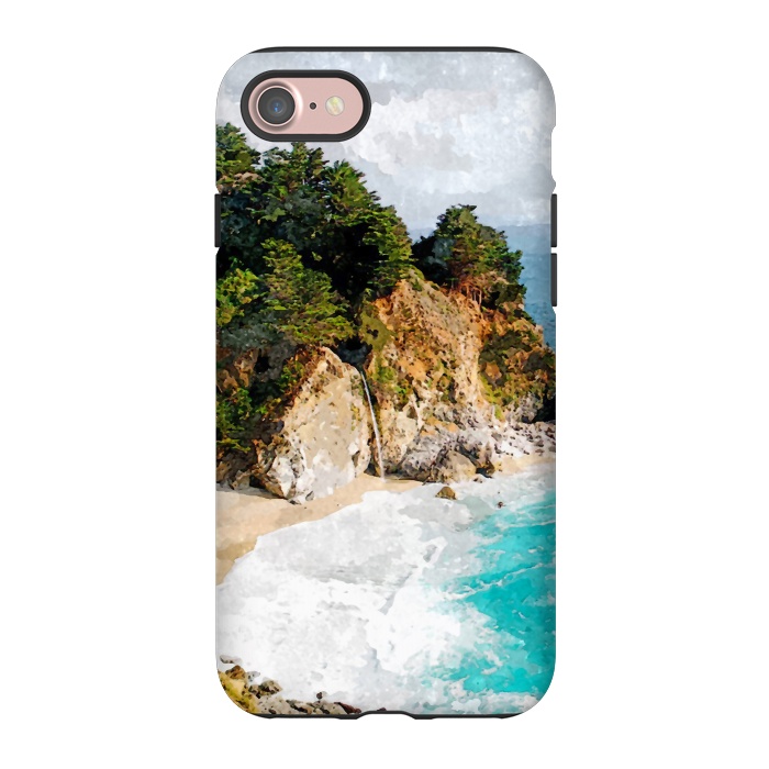iPhone 7 StrongFit Silent Island by Creativeaxle