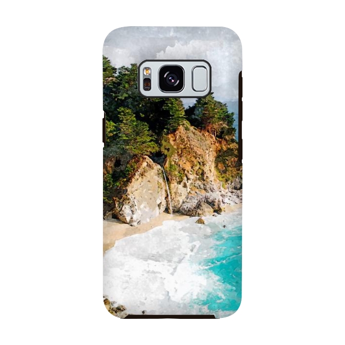 Galaxy S8 StrongFit Silent Island by Creativeaxle