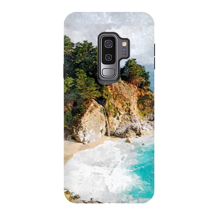 Galaxy S9 plus StrongFit Silent Island by Creativeaxle