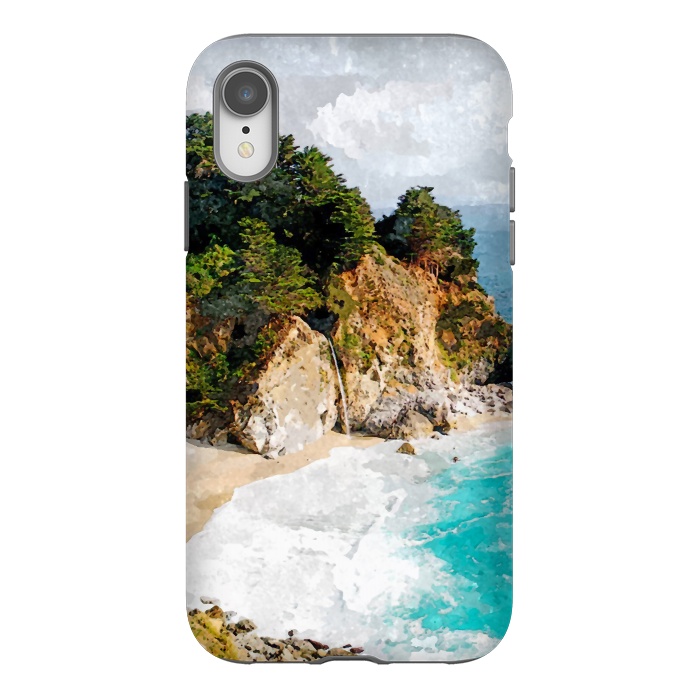 iPhone Xr StrongFit Silent Island by Creativeaxle
