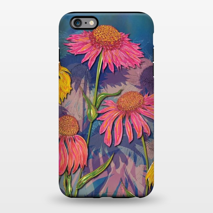 iPhone 6/6s plus StrongFit Pink Coneflowers by Lotti Brown