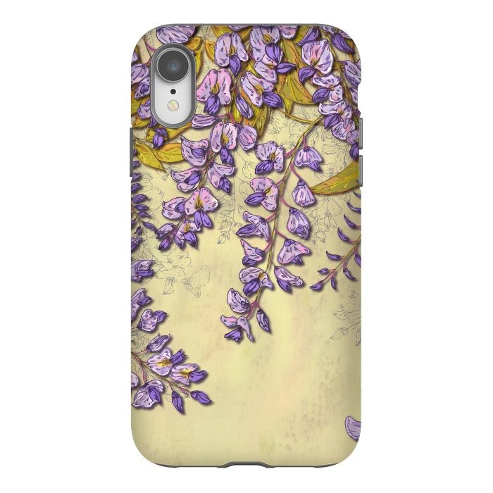 iPhone Xr StrongFit Wisteria by Lotti Brown