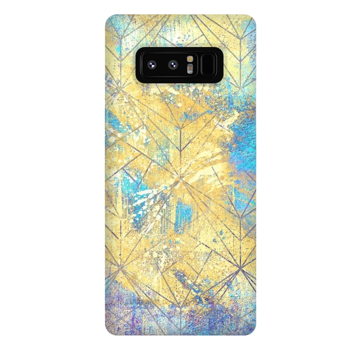 Galaxy Note 8 StrongFit Abstract Painting IX by Art Design Works