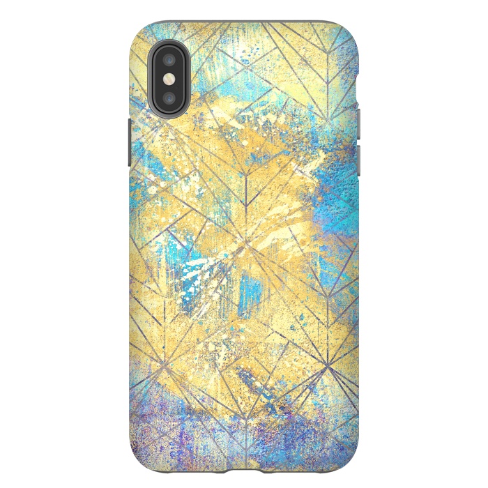 iPhone Xs Max StrongFit Abstract Painting IX by Art Design Works