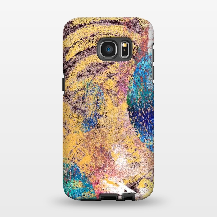 Galaxy S7 EDGE StrongFit Abstract Painting X by Art Design Works