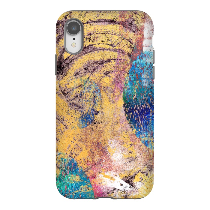 iPhone Xr StrongFit Abstract Painting X by Art Design Works