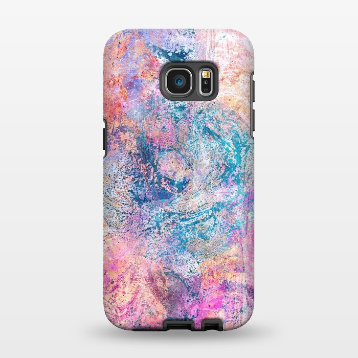 Galaxy S7 EDGE StrongFit Abstract Painting XI by Art Design Works