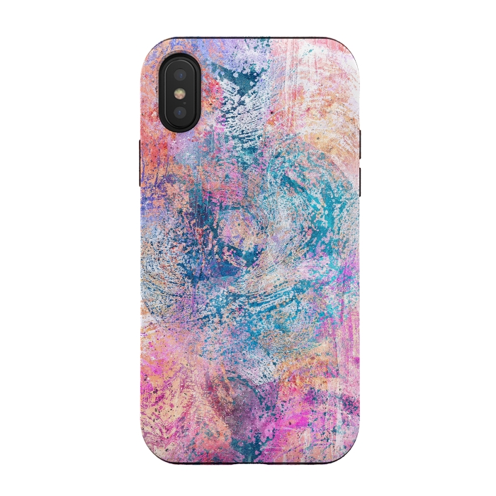iPhone Xs / X StrongFit Abstract Painting XI by Art Design Works