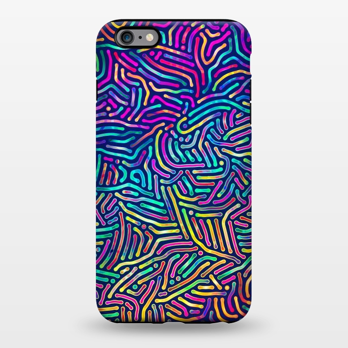 iPhone 6/6s plus StrongFit Colorful Puzzle Pattern by Art Design Works