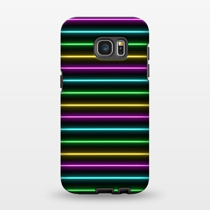 Galaxy S7 EDGE StrongFit Neon by Laura Nagel