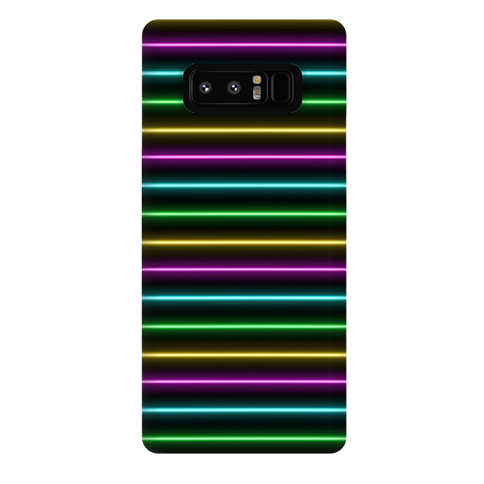 Galaxy Note 8 StrongFit Neon by Laura Nagel