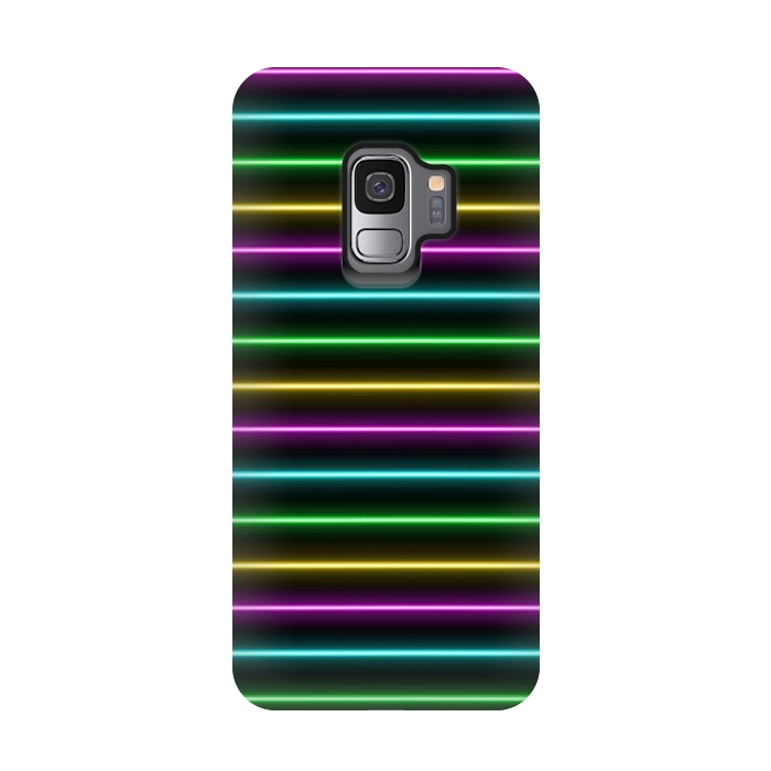 Galaxy S9 StrongFit Neon by Laura Nagel
