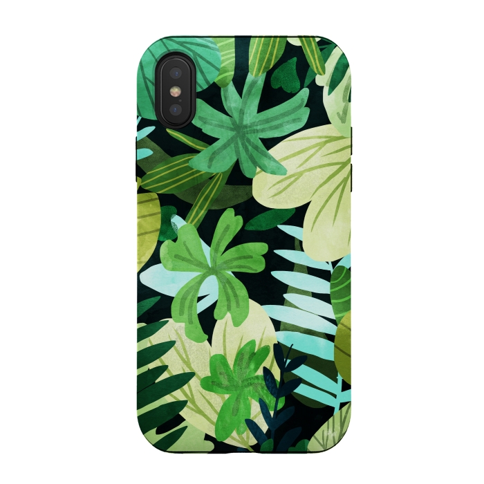 iPhone Xs / X StrongFit Rainforest || by Uma Prabhakar Gokhale