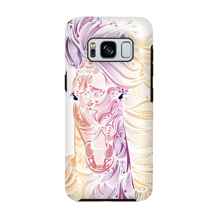 Galaxy S8 StrongFit tribal horse by Ancello
