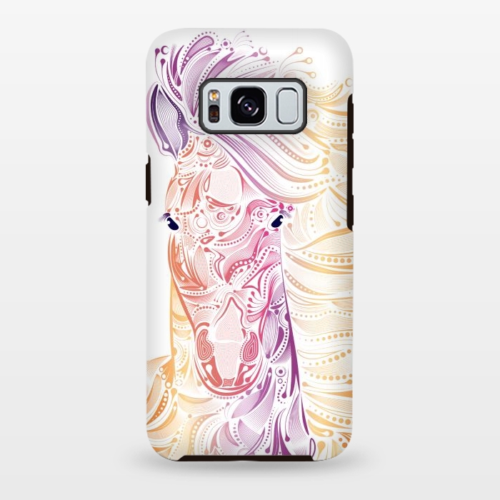 Galaxy S8 plus StrongFit tribal horse by Ancello