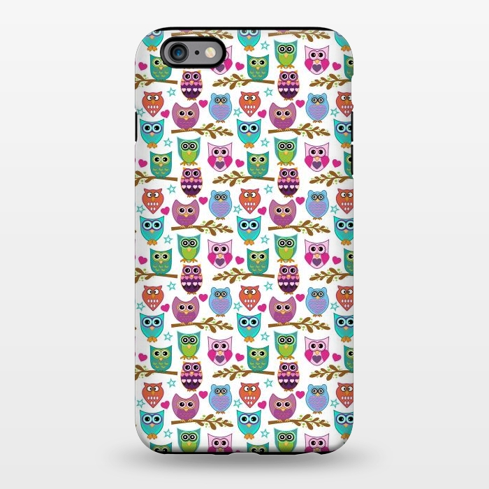 iPhone 6/6s plus StrongFit happy owls by Ancello