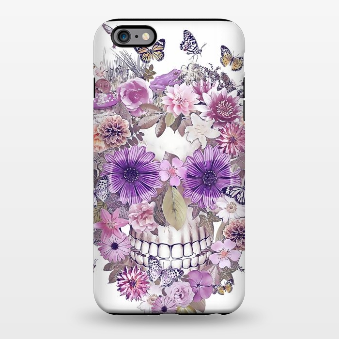 iPhone 6/6s plus StrongFit flower skull by Ancello