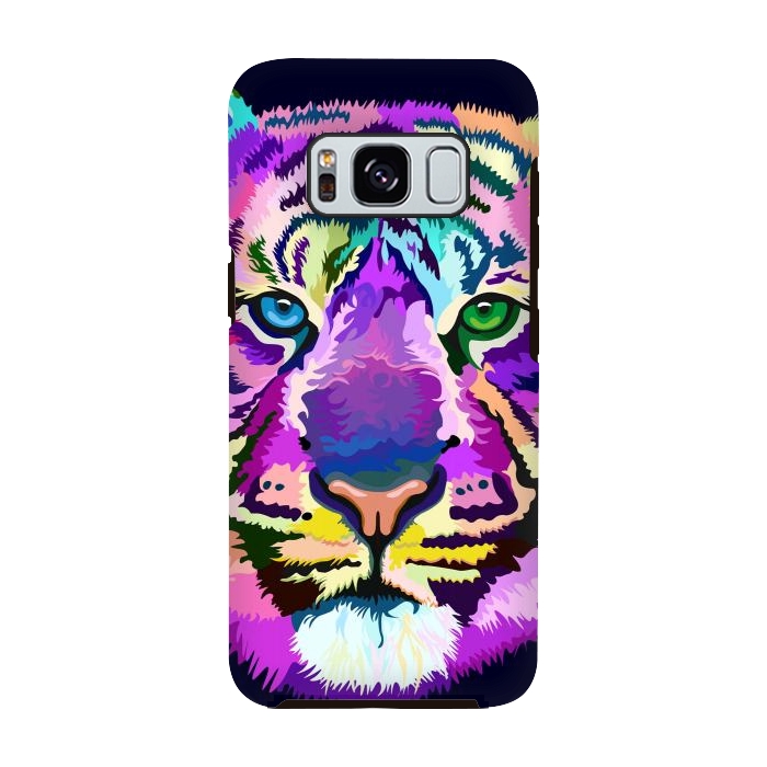 Galaxy S8 StrongFit popart tiger by Ancello