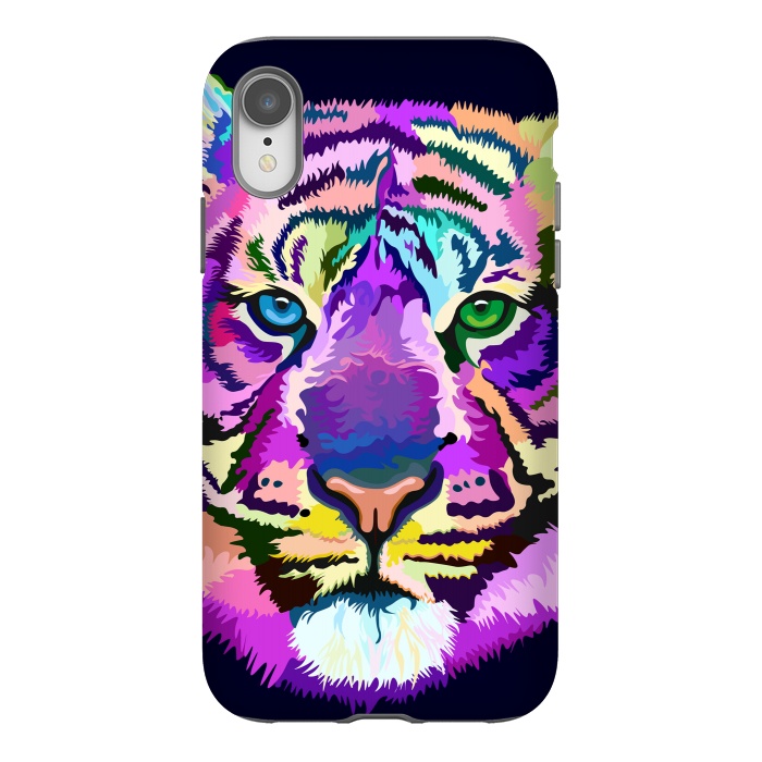 iPhone Xr StrongFit popart tiger by Ancello