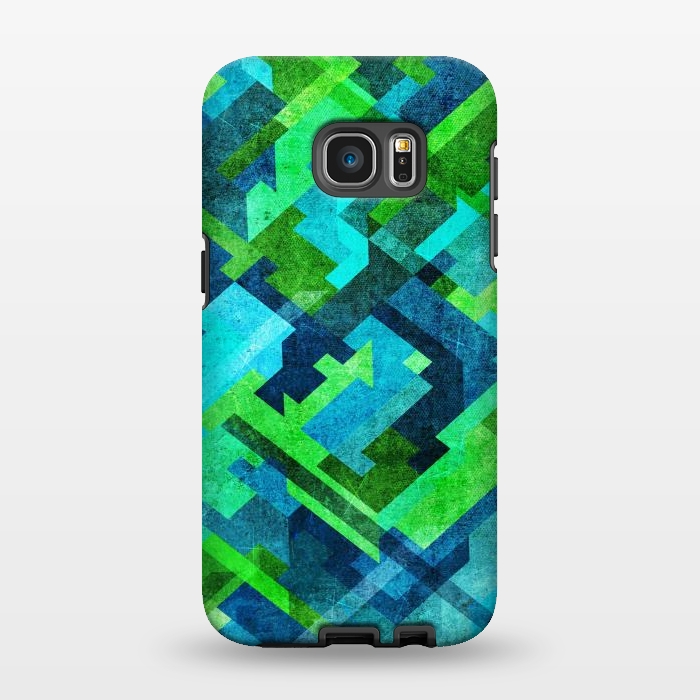 Galaxy S7 EDGE StrongFit geometrical pattern by Ancello