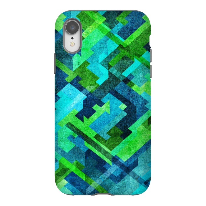 iPhone Xr StrongFit geometrical pattern by Ancello