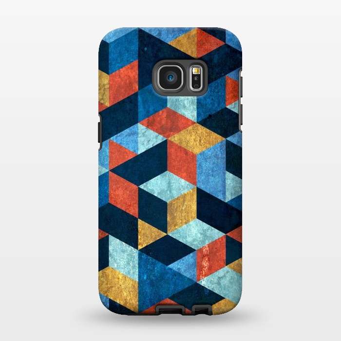 Galaxy S7 EDGE StrongFit cubes by Ancello