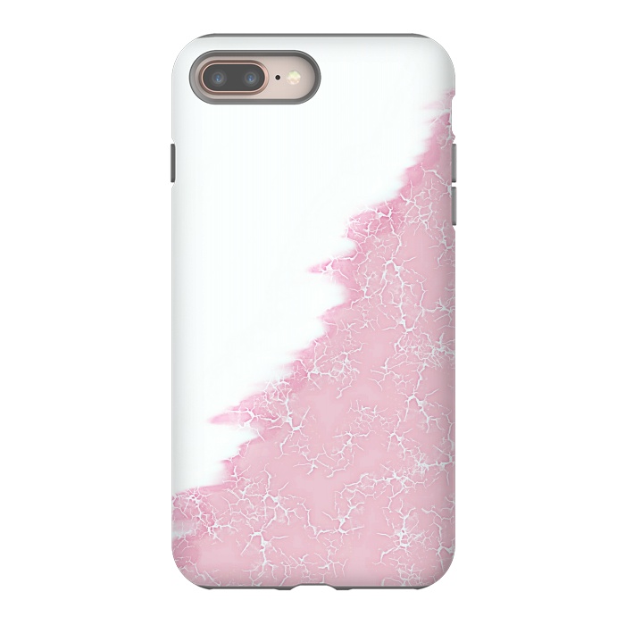 iPhone 7 plus StrongFit Light pink crack by Jms