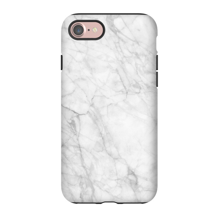 iPhone 7 StrongFit White Marble IX by amini54