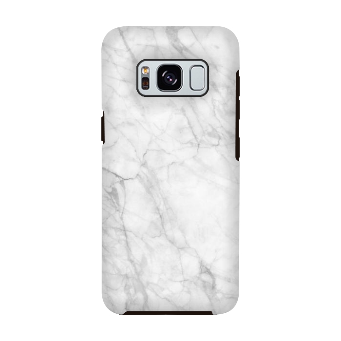 Galaxy S8 StrongFit White Marble IX by amini54