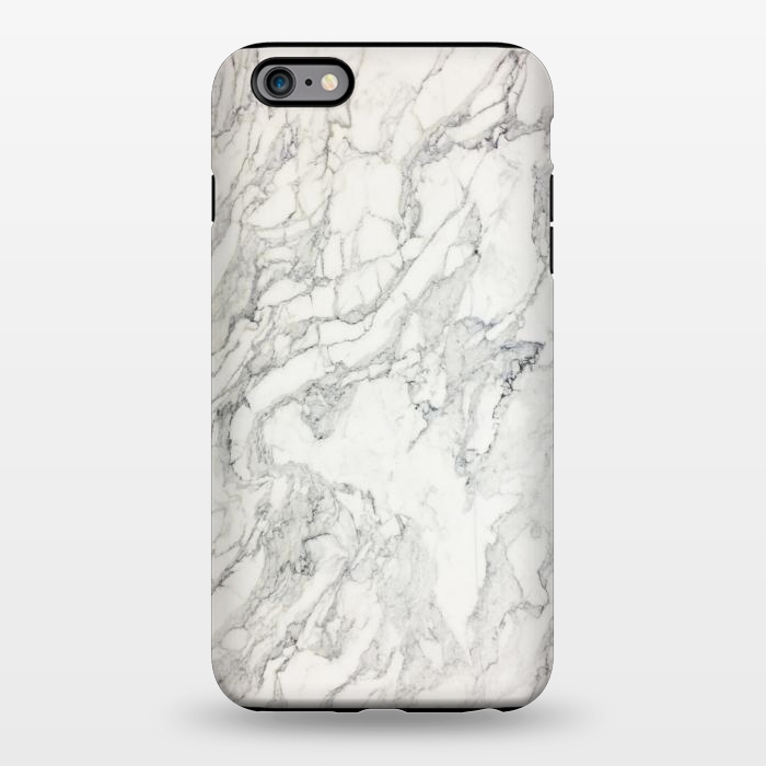 iPhone 6/6s plus StrongFit White Marble X by amini54