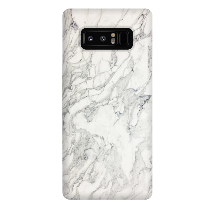 Galaxy Note 8 StrongFit White Marble X by amini54