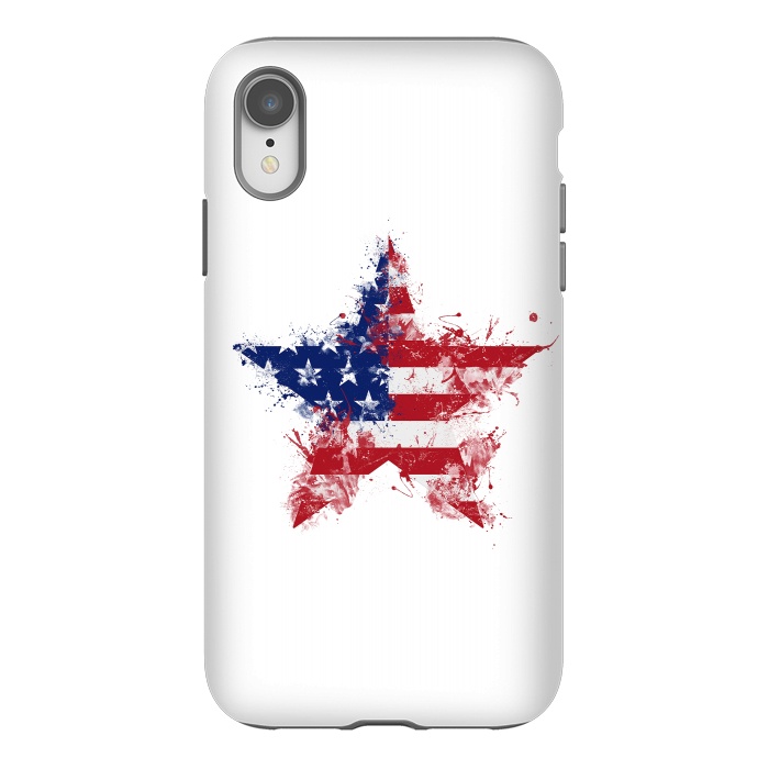 iPhone Xr StrongFit Americana Design I by Art Design Works