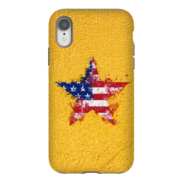 iPhone Xr StrongFit Americana Design II by Art Design Works