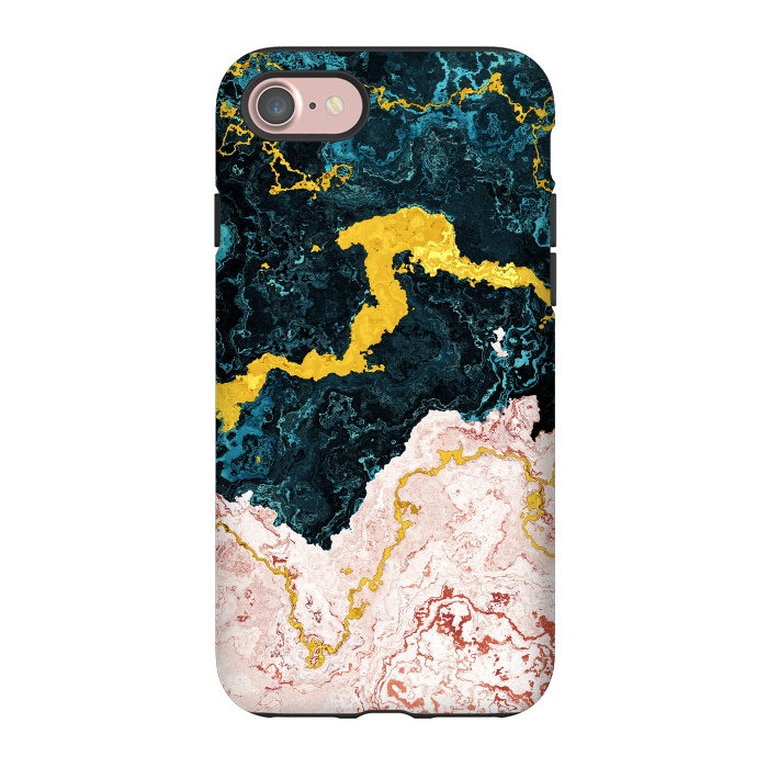 iPhone 7 StrongFit Abstract Marble VI by Art Design Works