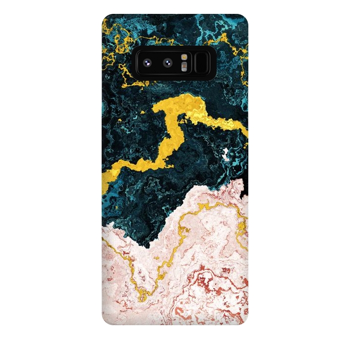 Galaxy Note 8 StrongFit Abstract Marble VI by Art Design Works