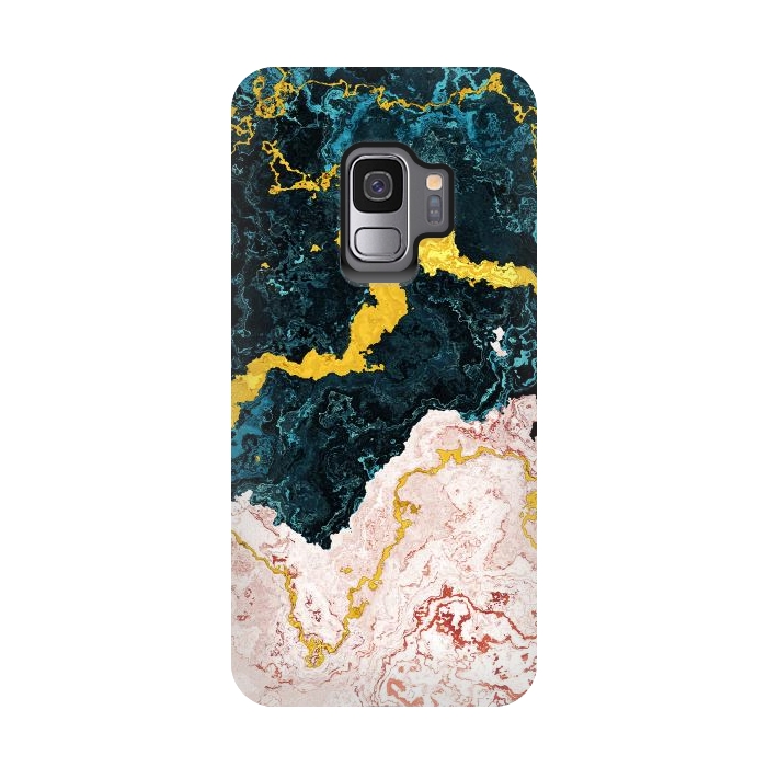 Galaxy S9 StrongFit Abstract Marble VI by Art Design Works