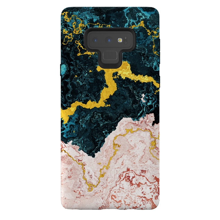 Galaxy Note 9 StrongFit Abstract Marble VI by Art Design Works