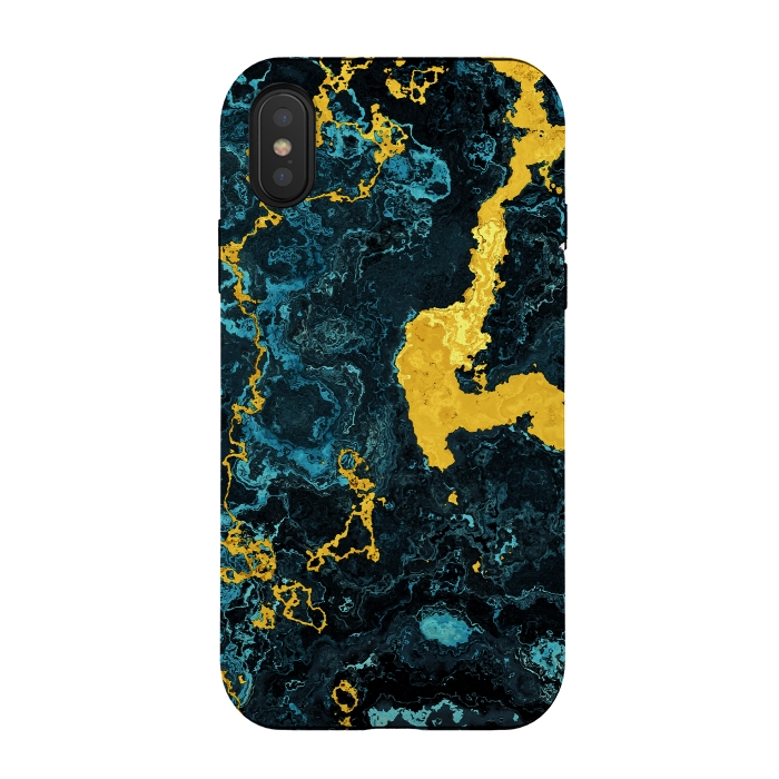 iPhone Xs / X StrongFit Abstract Marble VII by Art Design Works