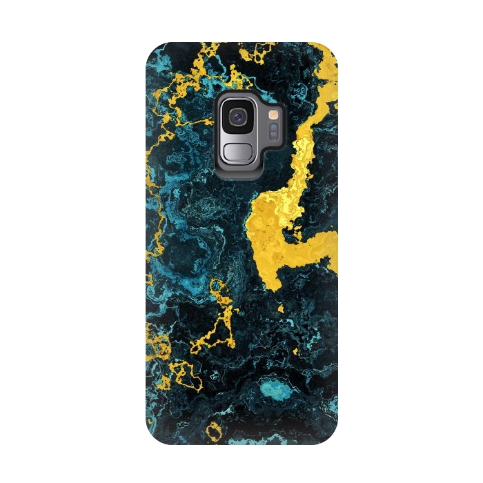 Galaxy S9 StrongFit Abstract Marble VII by Art Design Works