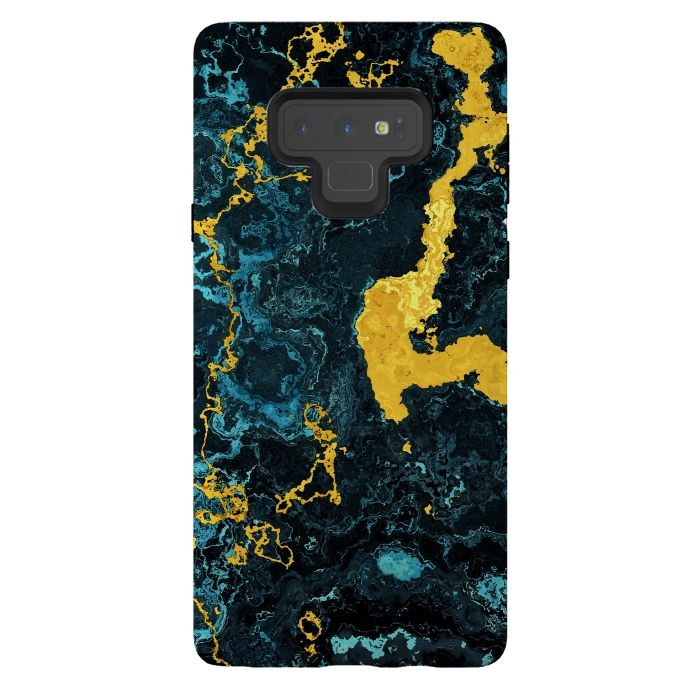 Galaxy Note 9 StrongFit Abstract Marble VII by Art Design Works