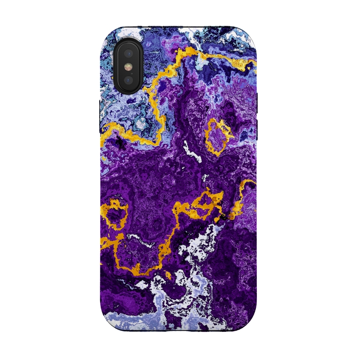 iPhone Xs / X StrongFit Abstract Marble VIII by Art Design Works