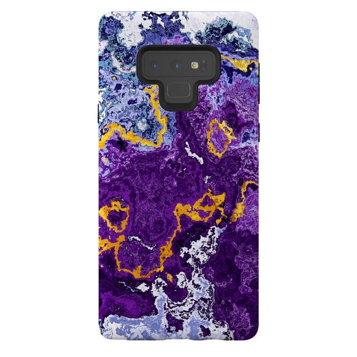 Galaxy Note 9 StrongFit Abstract Marble VIII by Art Design Works