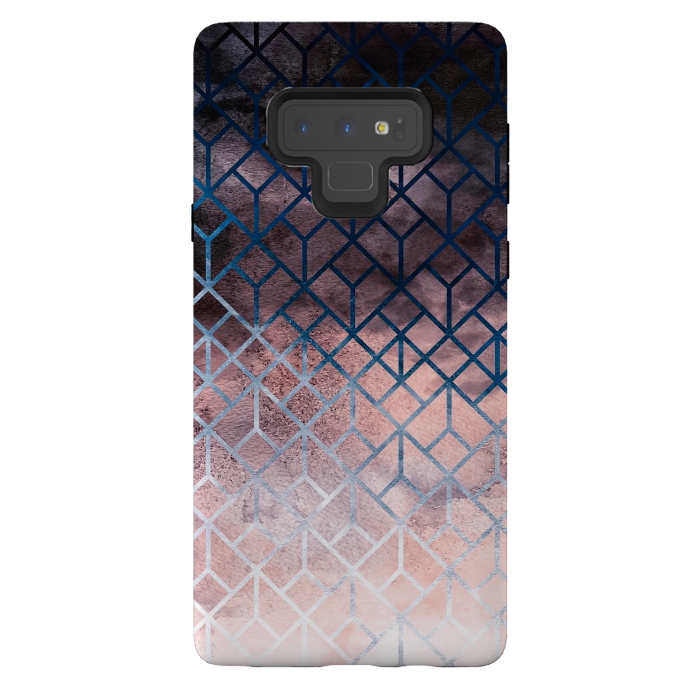 Galaxy Note 9 StrongFit Geometric XI - II by Art Design Works