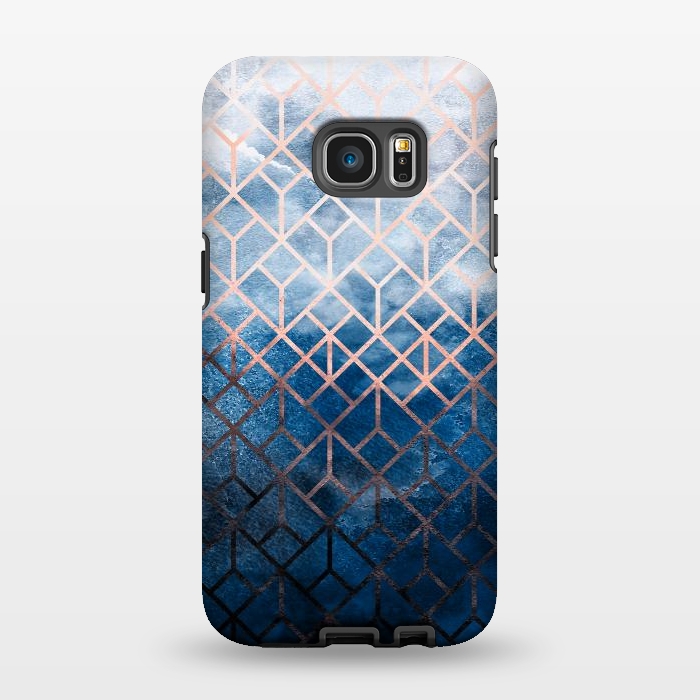 Galaxy S7 EDGE StrongFit Geometric XII - II by Art Design Works
