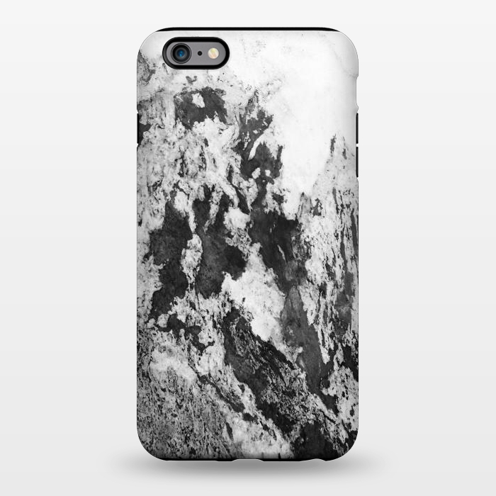 iPhone 6/6s plus StrongFit Black and White Marble Mountain I by amini54