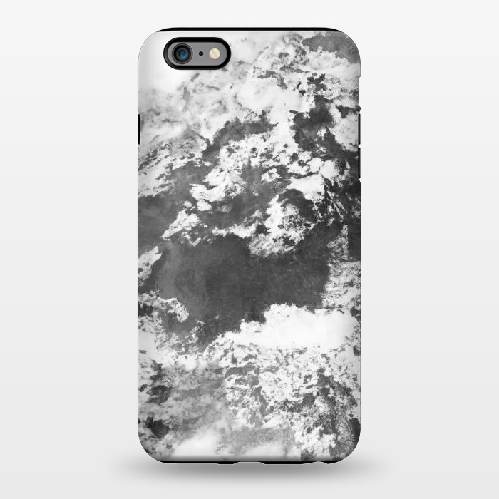 iPhone 6/6s plus StrongFit Black and White Marble Mountain II by amini54