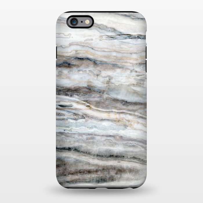 iPhone 6/6s plus StrongFit Blue and White Marble I by amini54