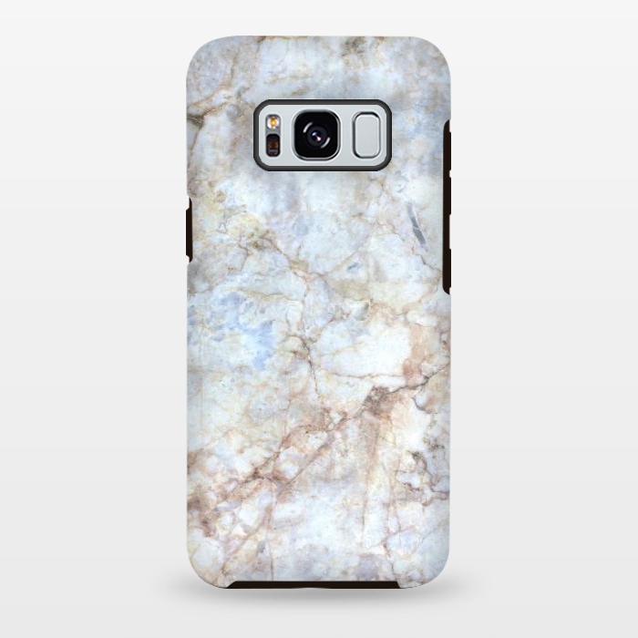 Galaxy S8 plus StrongFit Gold and Blue Marble by amini54